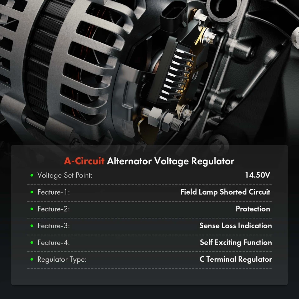 Регулятор генератора переменного тока для Mitsubishi Lancer 2008-2017 Outlander 2011-2019 14,50 В - Изображение 2 из 4