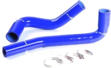 PIT66 Silicone Radiator Coolant Hose Kit Clamps Compatible with 87-06 Jeep Wrang