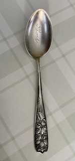Vintage Sterling Silver Old teaspoon 20g