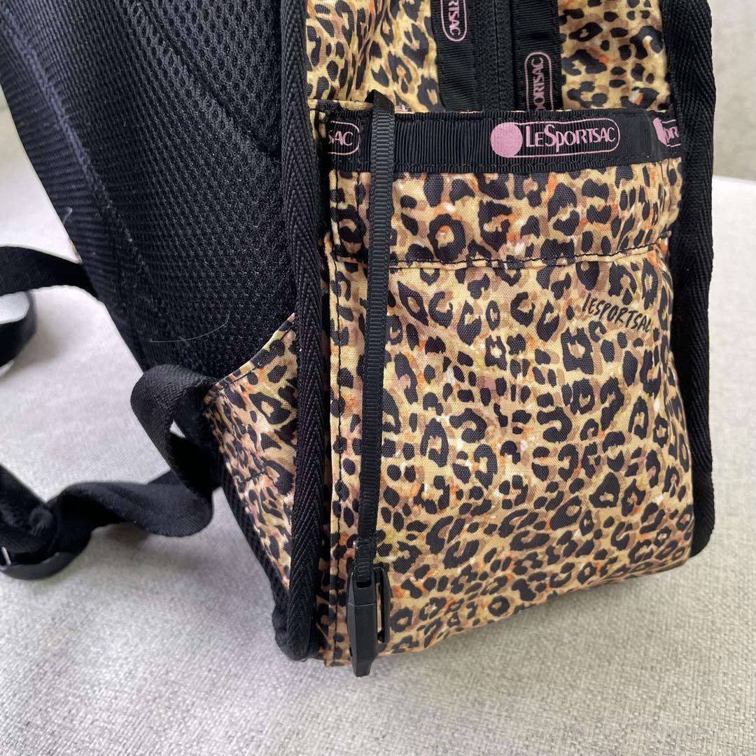 LeSportsac x X-girl★SKATE BACKPACK in LEOPARD LANE PINK LeSportsac x X-girl☆SKATE BACKPACK in LEOPARD LANE PINK