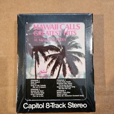 Webley Edwards - Hawaii Calls : Greatest Hits 8-Track SEALED