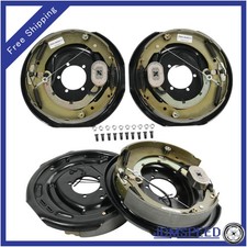 Four 12 X 2 Electric Trailer Brake Assembly For 7000 Lbs Trailer Axles Lh Rh Four 12 X 2 Electric Trailer Brake Assembly For 7000 Lbs Trailer Axles Lh Rh