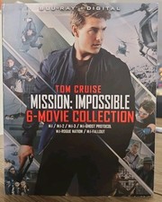 Tom Cruise Mission: Impossible: 6-Movie Collection *New Blu-Ray* Boxed Set