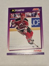 1991-92 Score American #46 Ken Daneyko