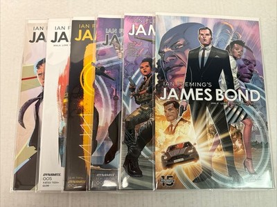 James Bond #1-6 Complete Set Volume 2 Dynamite Comics 2019 Ian Fleming s