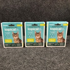 SERGEANT'S Guardian Pro Topical for Cats 6 lbs Flea Tick Treatment 3-Pack