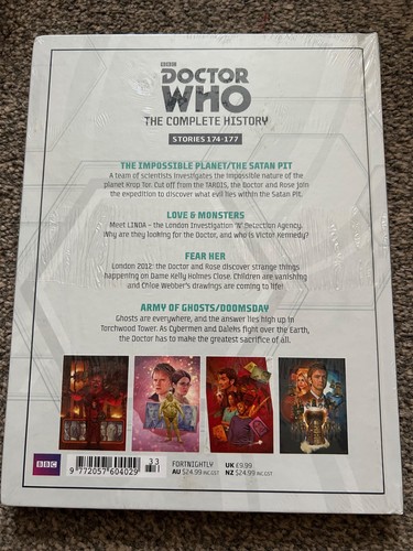 Doctor Who The Complete History Libros Tapa Dura Variación Listado 70+ Variaciones - Imagen 96 de 145