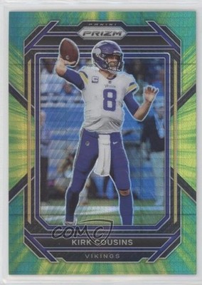 2022 Panini Prizm Hyper Prizm 21/175 Kirk Cousins #187 0vc5