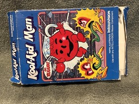 Intellivision KOOL-AID MAN W/ Manual & 1 Overlay