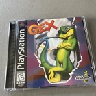 Gex (Sony PlayStation 1, 1996) PS1 PSOne CIB W/ Reg Card Black Label