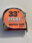 Stone Tools - 33" Master Tape Measure - ST-147 - Chrome - NEW