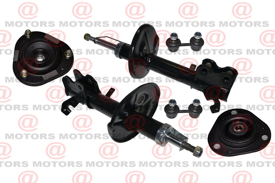 Conjunto de puntal de suspensión para Toyota Corolla Prizm rótulas barra estabilizadora barra de amarre  Foto 2 de 4