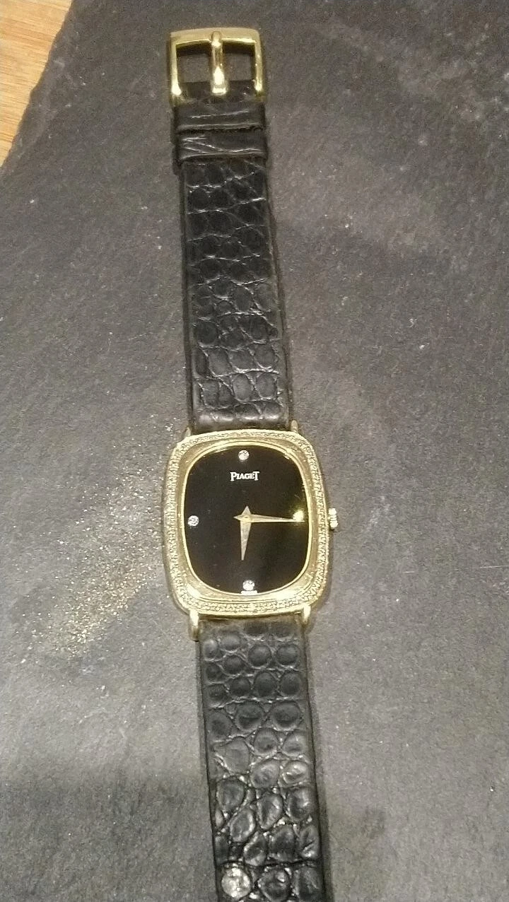 Piaget — Piaget 9252 Yellow Gold 18k Many Diamonds Gold 750 & Original Box Watch