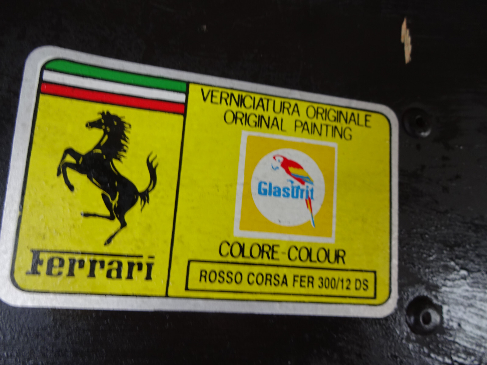Ferrari 355 - Rear Engine Lid/Deck Lid - Red - P/N 64120300