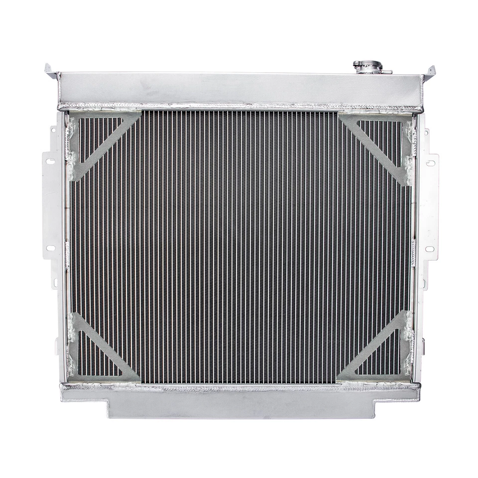 3 ROW Radiator For 1983-1996 1990 Ford F150 F250 F350 6.9L Super Duty 7.3L V8 Foto 3 de 4