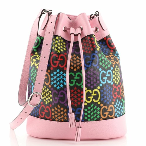 gucci psychedelic bucket bolsa