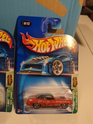 Hot Wheels 2003 Treasure Hunt Set - Complete 1 thru 12 Regular