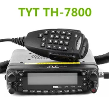 TYT TH-7800 Mobile Radio Transceiver 134-174&400-480MHz Dual Band Base Station