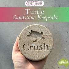Memorial Turtle Keepsake - Sandstone - Personalised