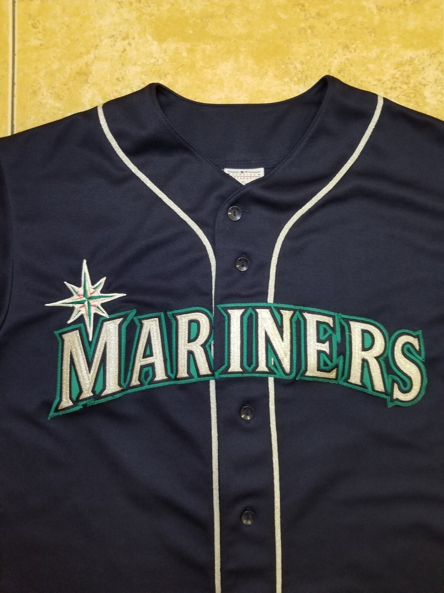 Rare Vintage Majestic Seattle Mariners Ichiro Suzuki #51 Blue | eBay