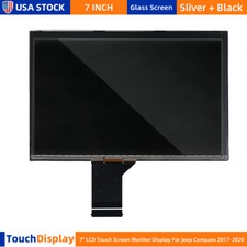 7" LCD Display Touch Screen For 2017-2020 Jeep Compass Radio Navigation Replace
