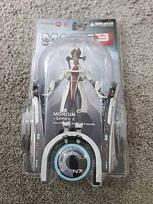 Bioware Big Fish EA Mass Effect 3 Series 2 MORDIN Action Figure 2012 HTF MOC NEW