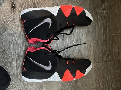 Kyrie Irving Black Kyrie Orange And White NIKE KYRIE BLACK