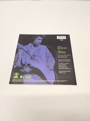 Jimi Hendrix Come On Let the Good Times Roll / Gold Vinyl 7" 45 Rpm Single Open - Picture 3 of 4