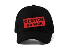 Clutch Or Kick CS Slogan Gamer Embroidered Baseball Cap Dad Hat SportsWear