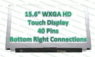 Touch BOE NT156WHM-A00 NT156WHM-N33 15.6'' WXGA LED LCD Screen Glass