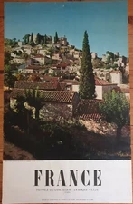 France Landscape of Languedoc: La Roque sur Cèze (Gard) Yurek 1956 Tourism