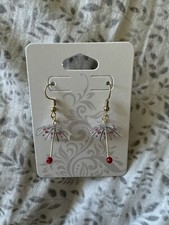 Umbrella Heart Earrings