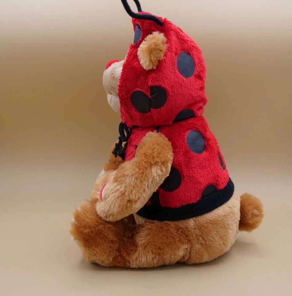 VALENTINES BEAR LADYBUG PLUSH TOY 12" - Image 4 of 4
