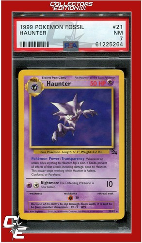 Haunter (Unlimited) graded PSA 7 for sale on eBay