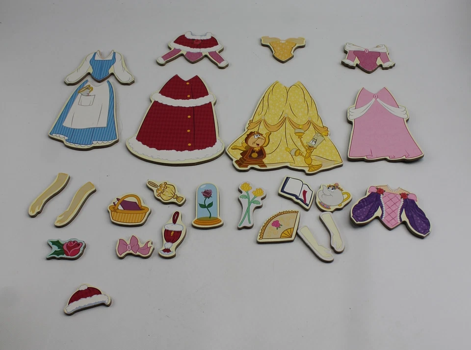 Disney Bella La Bella y la Bestia Juego de Rompecabezas Magnético de Vestir Melissa y Doug Foto 2 de 2