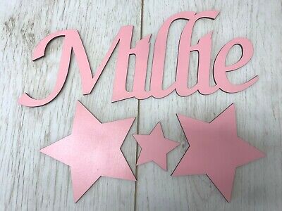 Script name & Shapes Any colour & name Painted/unpainted TOY BOX NAME SET