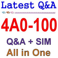 4A0-100 Nokia Scalable IP Networks Exam Q A SIM