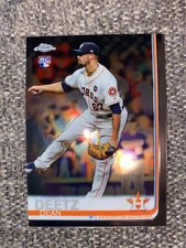 2019 Topps Chrome #79 Giants Dean Deetz Rookie Baseball Card