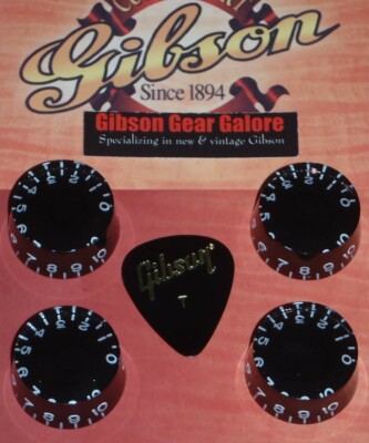 Epiphone Les Paul Speed Knobs Set Black Guitar Parts Custom Firebird SG Explorer
