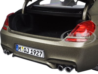 BMW M6 F13M COUPE FROZEN BRONZE 1/18 DIECAST CAR MODEL BY PARAGON