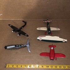 Vintage Lot Of Plastic Model Planes For Parts Or Repair Lot P209 