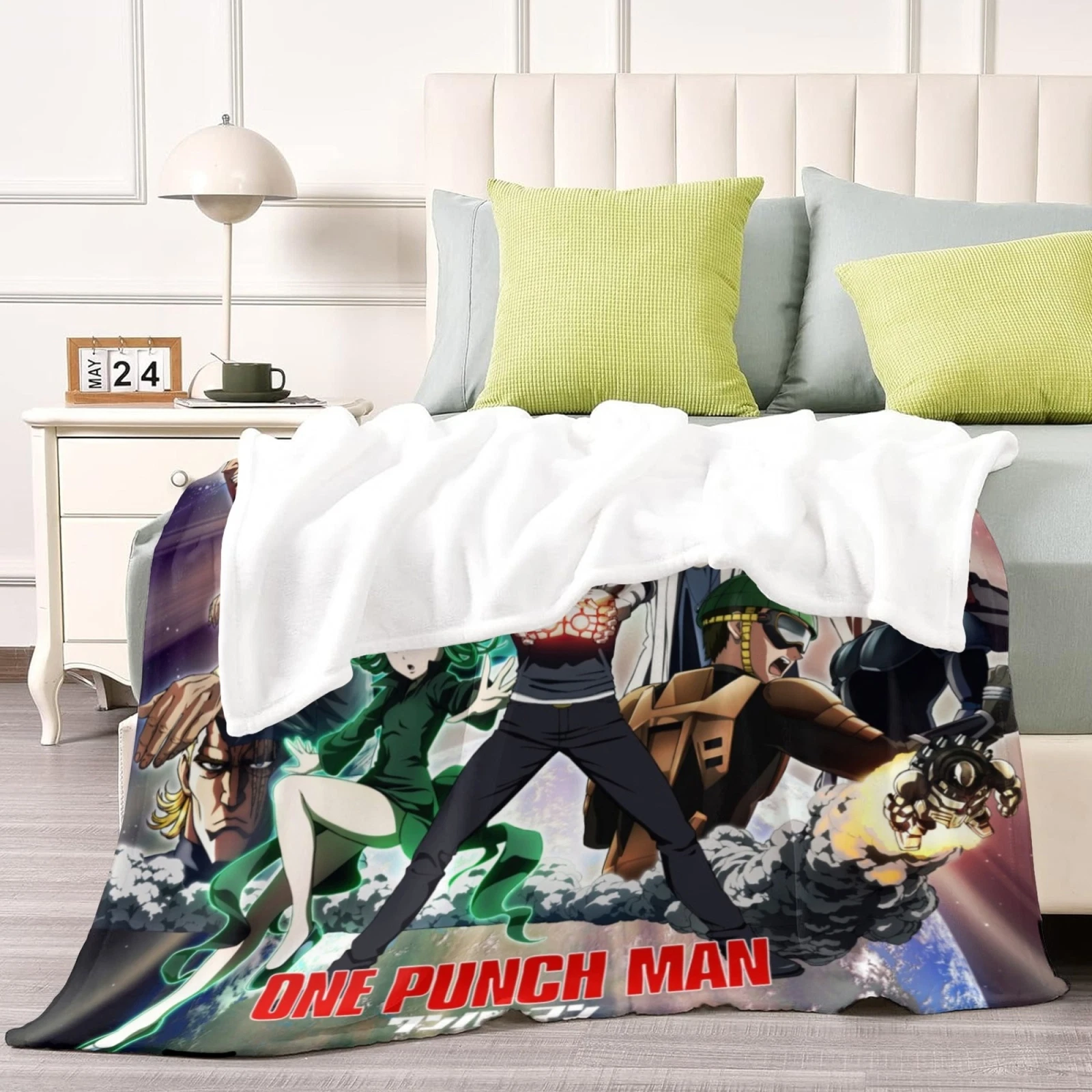 OPM Fannel Blanket Soft Bed Sofa Throw All Season Use