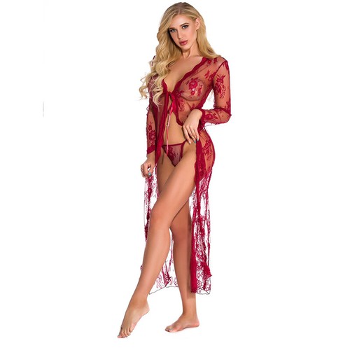 Black Women's Sexy-Lingerie Babydoll Sleepwear Underwear Lace Dress Nightwear - Picture 17 of 17