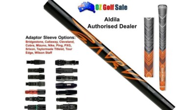 Aldila NV 2KXV Orange 65 /75 A /R /S /X Driver FW Shaft +Adaptor