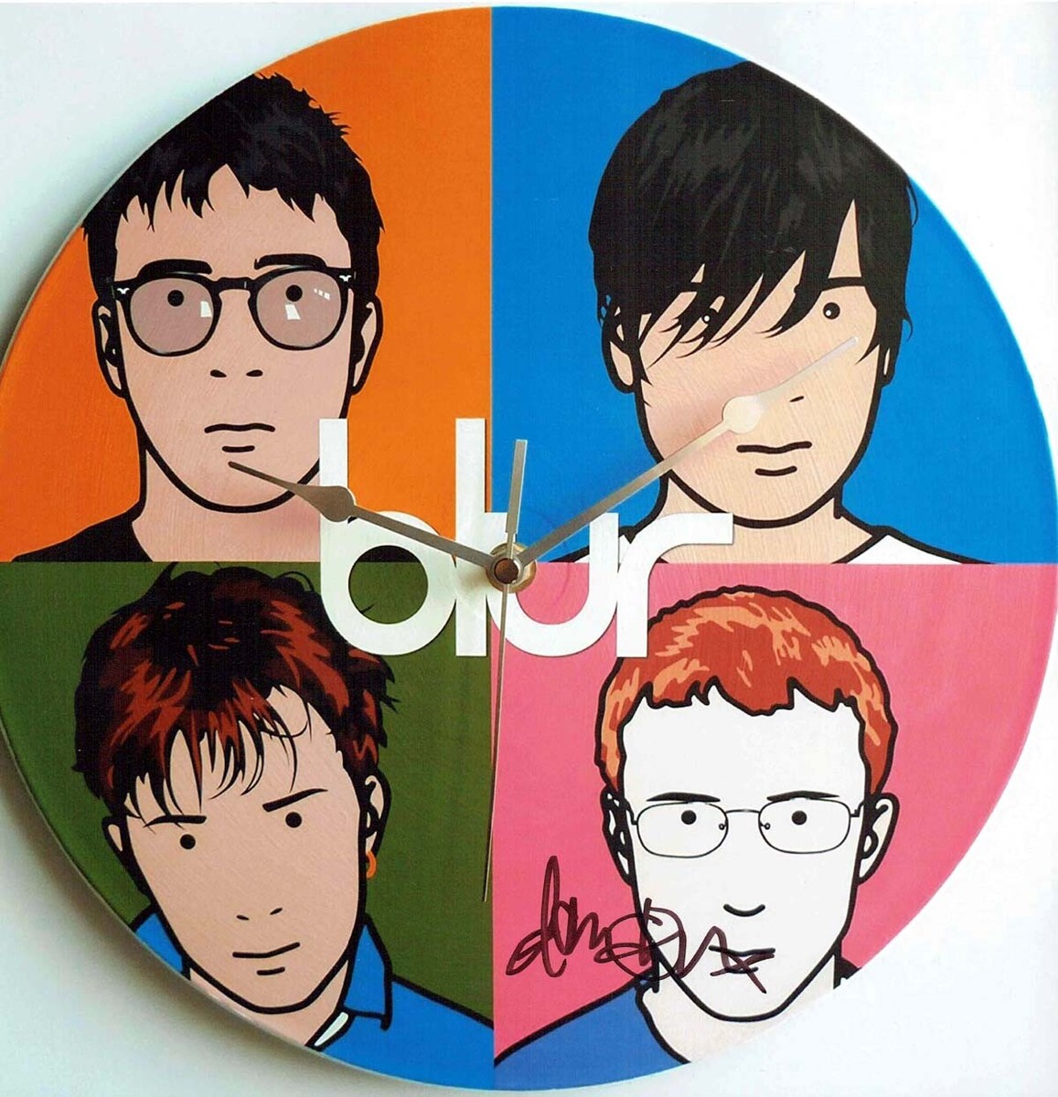 レア　ブラー　直筆サイン　CD blur ゴリラズ　gorillaz damon Damon Albarn Blur Gorillaz Signed 12x12 Photo + COA Singer Music