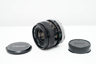 Canon FD 28mm F/2.8 S.C. Vintage Weitwinkelobjektiv - Verschluss