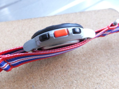 1990`s TIMEX Ademco Indiglo Chronograph Alarm watch. Fully Working - Picture 3 of 11