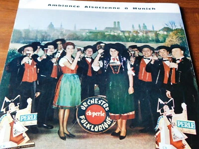 VINTAGE PUB ORCHESTRE CK-PERLE BIERE munich SCHILTIGHEIM BARR alsace SCHOENLAUB - Photo 1/4