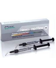 META BIOMED Nexcomp Flow Composite Resin (2X2Gm) shades -A1,A2,A3 Freeshipping