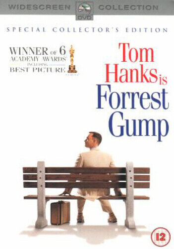 Forrest Gump DVD (2001) Tom Hanks, Zemeckis (DIR) cert 12 2 discs Amazing Value - Bild 1 von 2